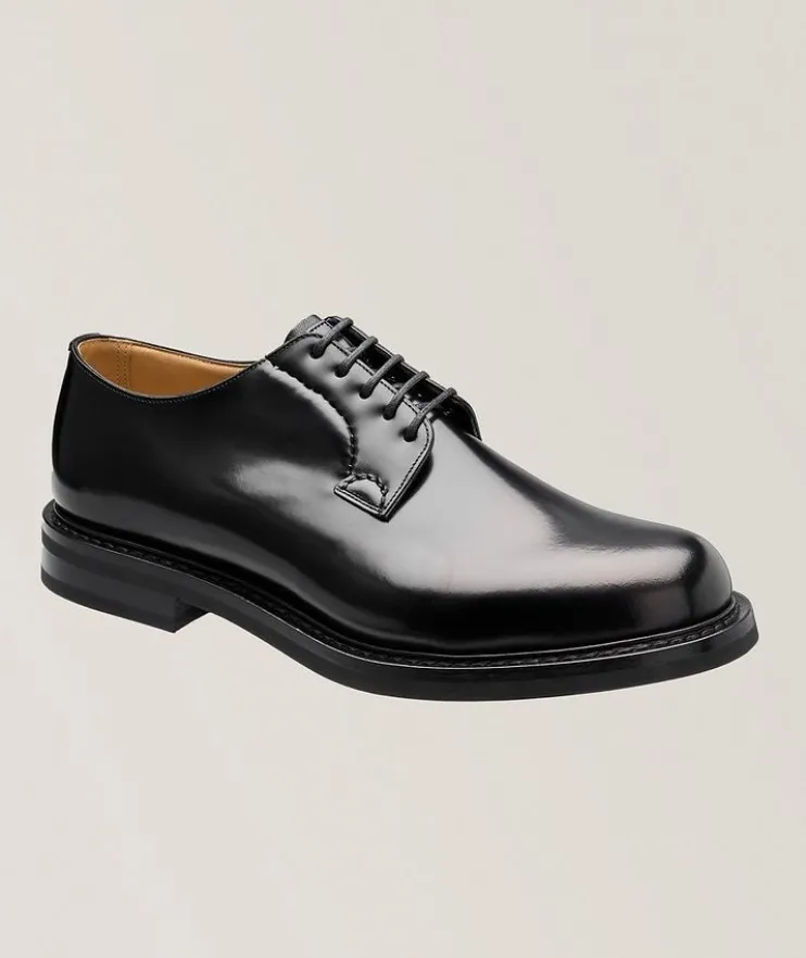 Shannon Polished Leather Derbies