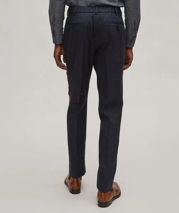 Shebha Denim Effect Cotton Pants