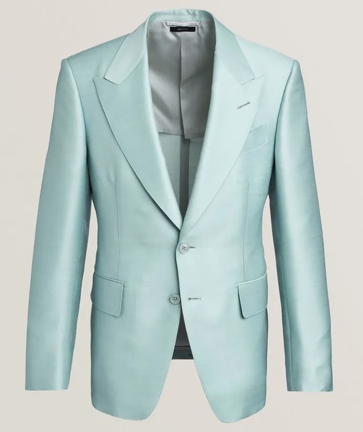 Shelton Mohair-Silk Twill Sport Jacket