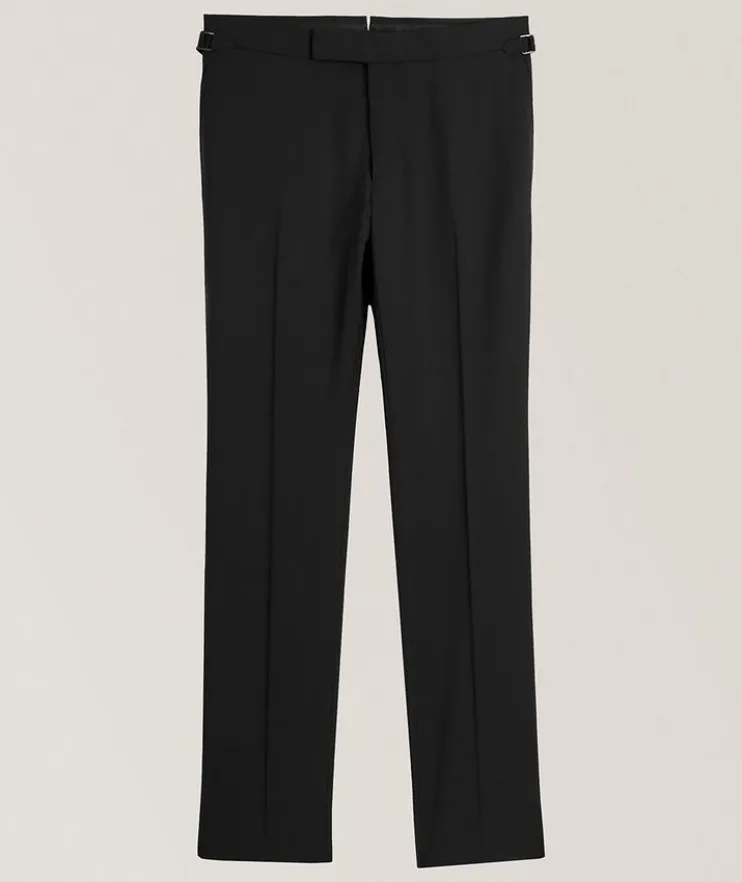 Shelton Plain Weave Wool Pants