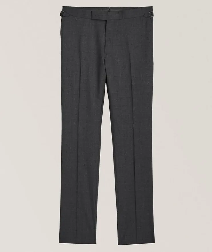 Shelton Plain Weave Wool Pants