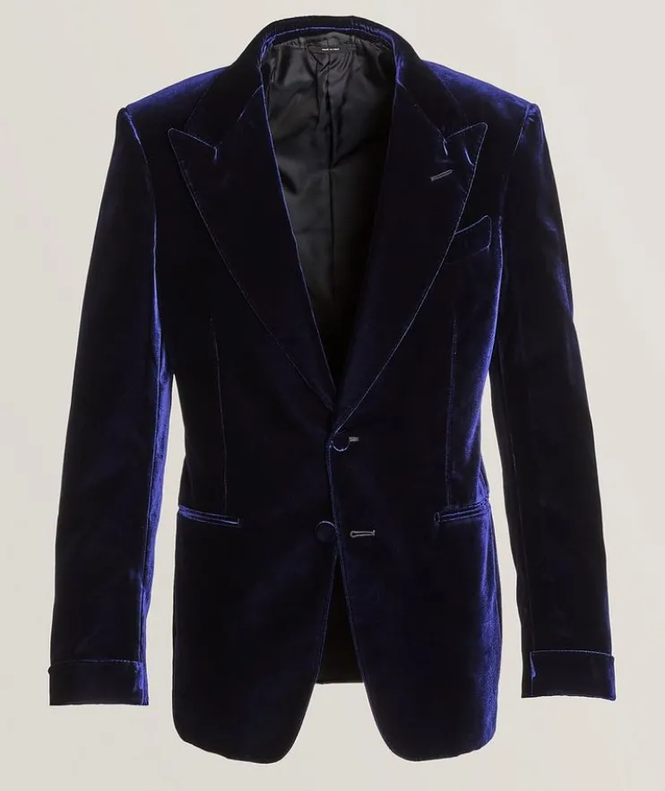 Shelton Velour Cocktail Jacket