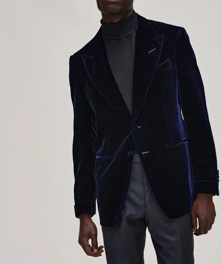 Shelton Velour Cocktail Jacket