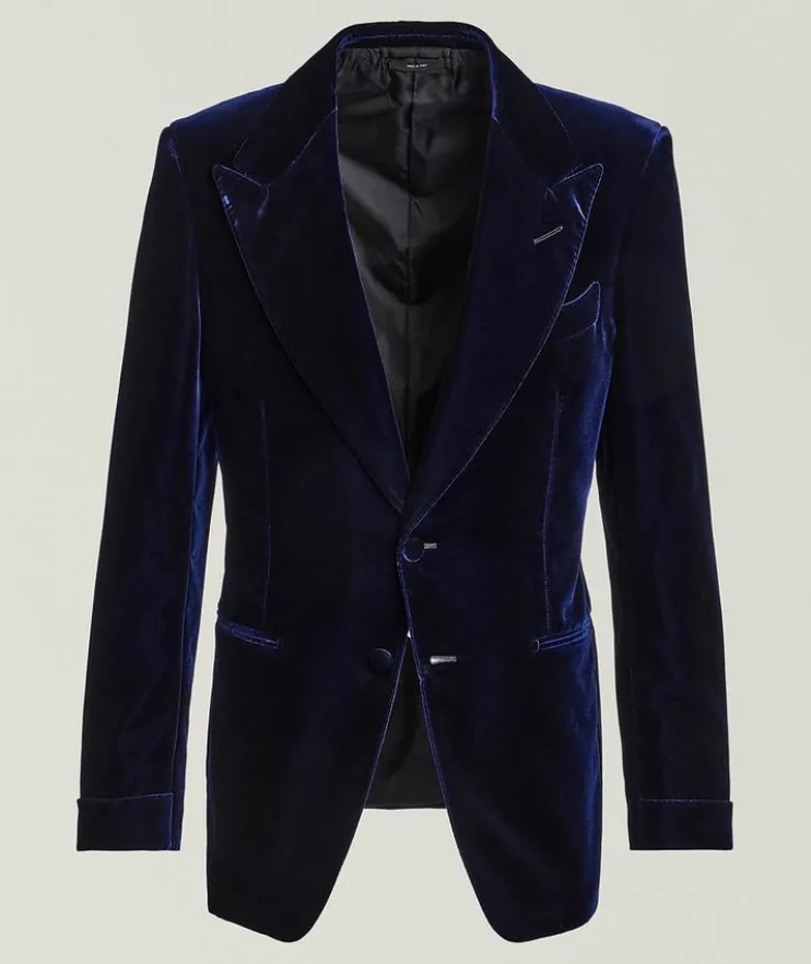Shelton Velvet Tuxedo Jacket