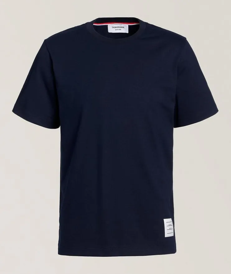 Side Slit Crewneck T-Shirt