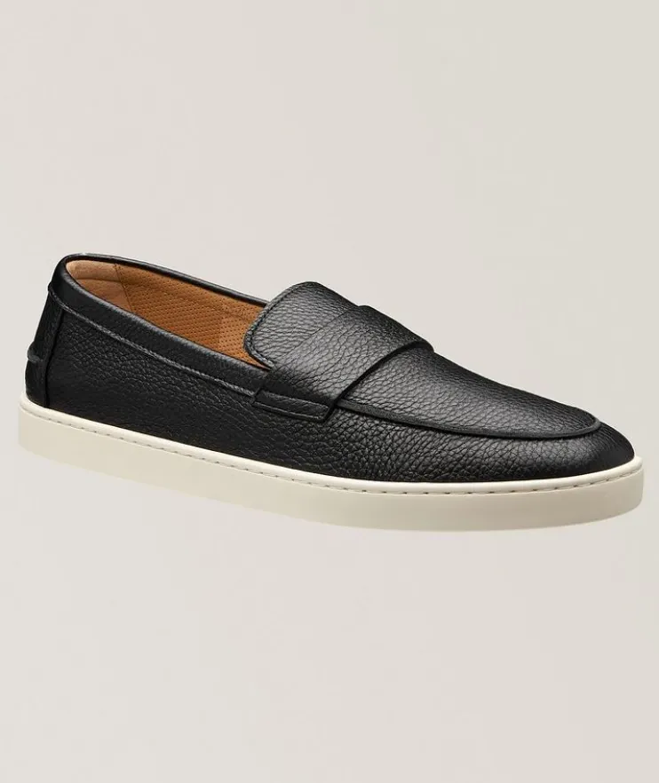 Sifnos Banded Leather Loafers