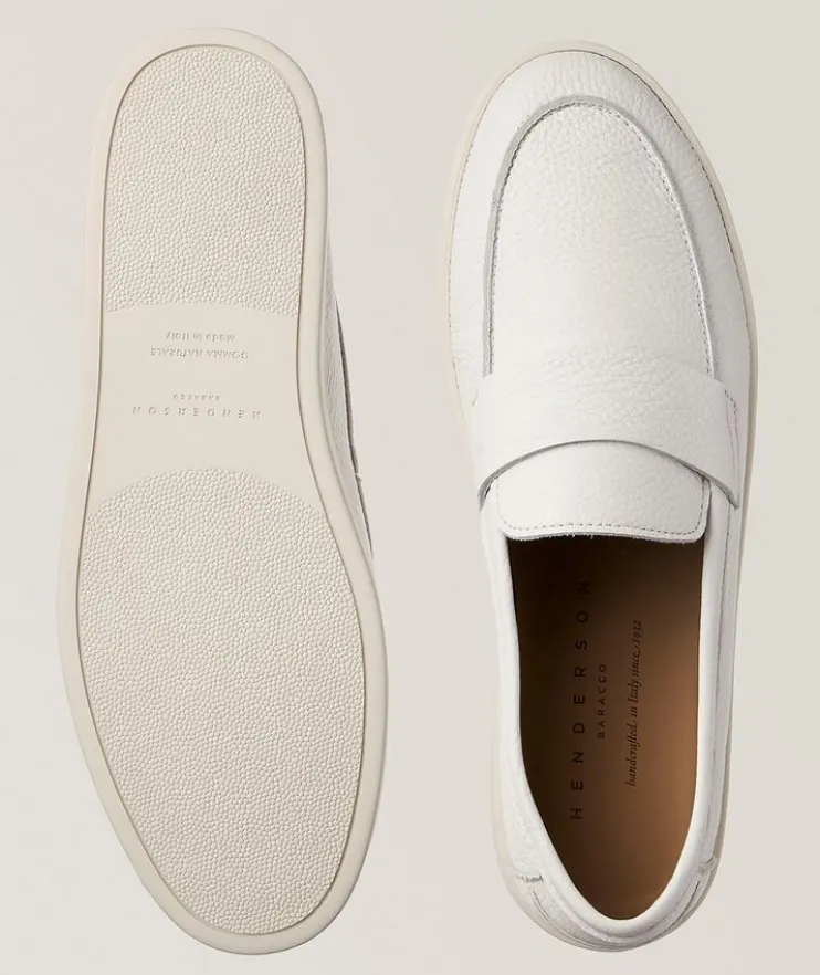 Sifnos Banded Leather Loafers