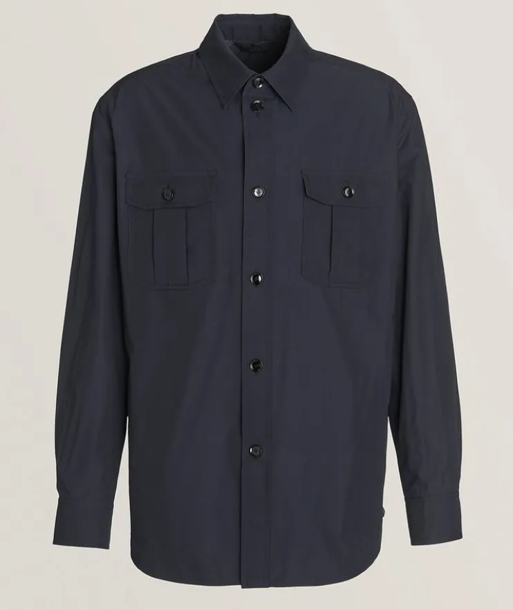 Silk Overshirt