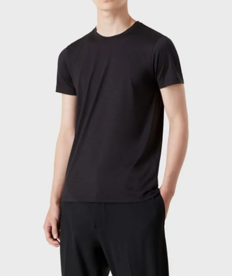 Silk-Cotton T-Shirt