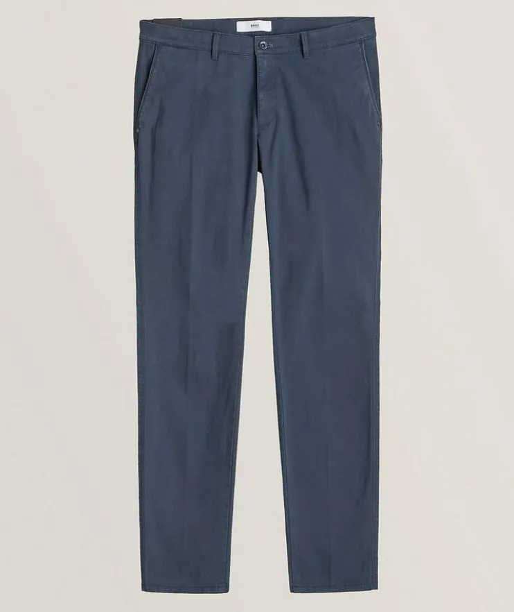 Silvio Stretch Cotton-Lyocell Pants