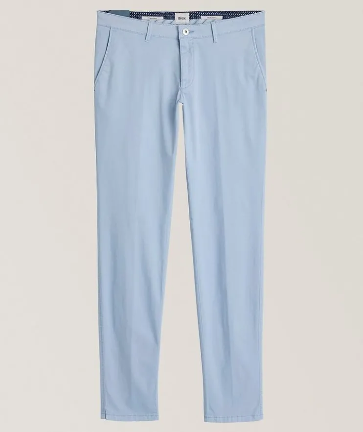 Silvio Triplestone Slim-Fit Chinos
