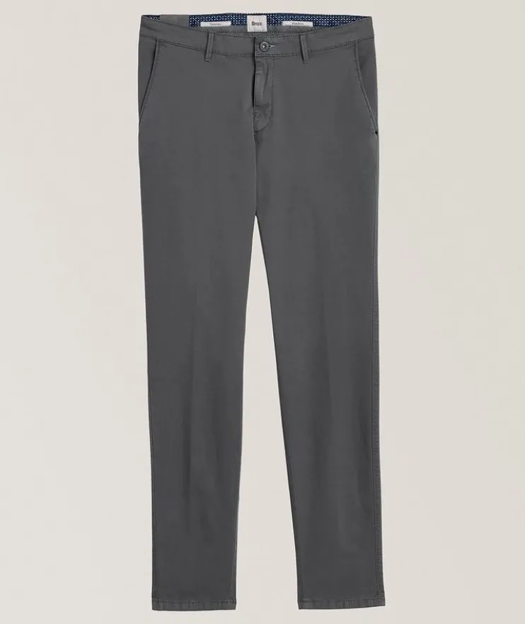 Silvio Triplestone Slim-Fit Chinos
