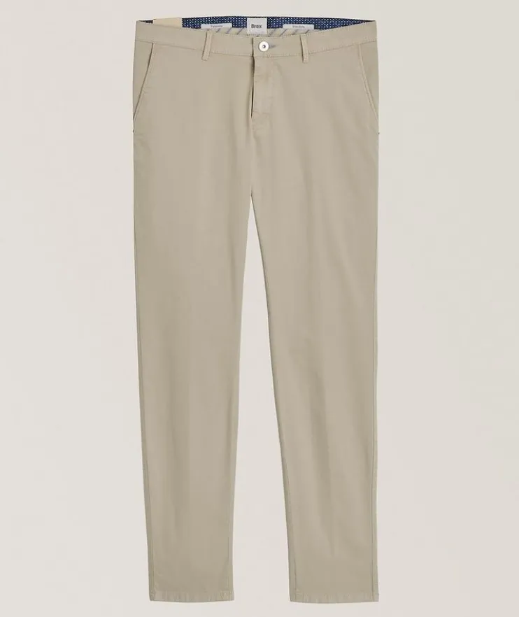 Silvio Triplestone Slim-Fit Chinos