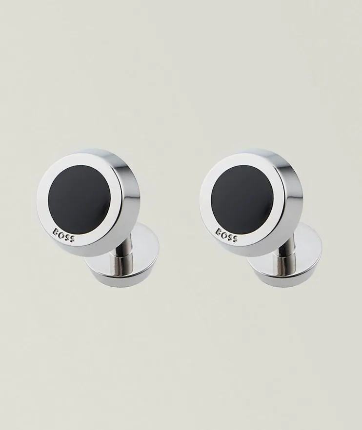Simony Round Cufflink