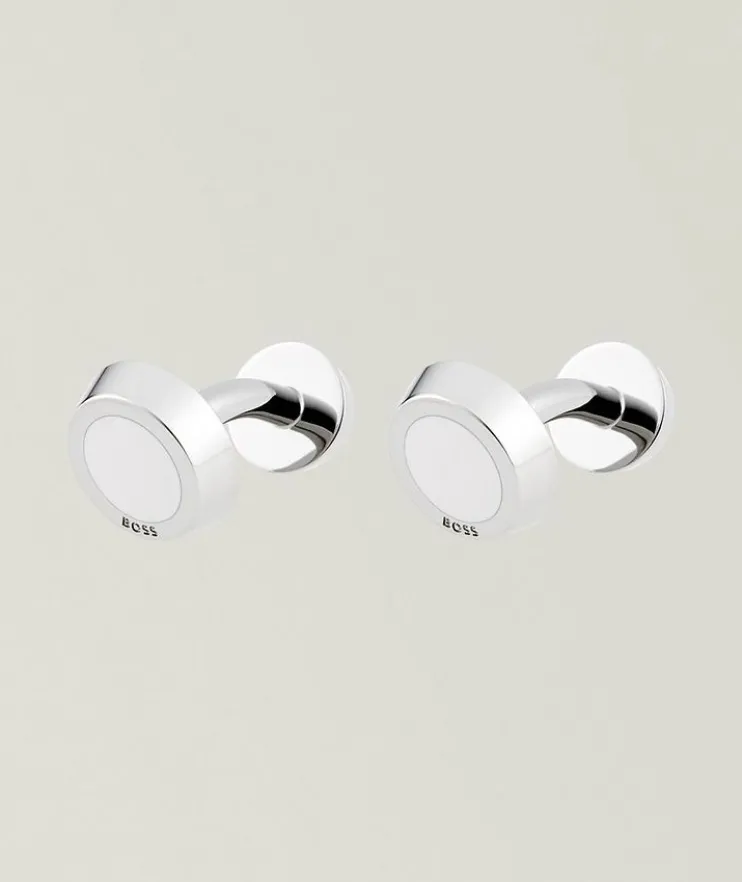 Simony Round Cufflink