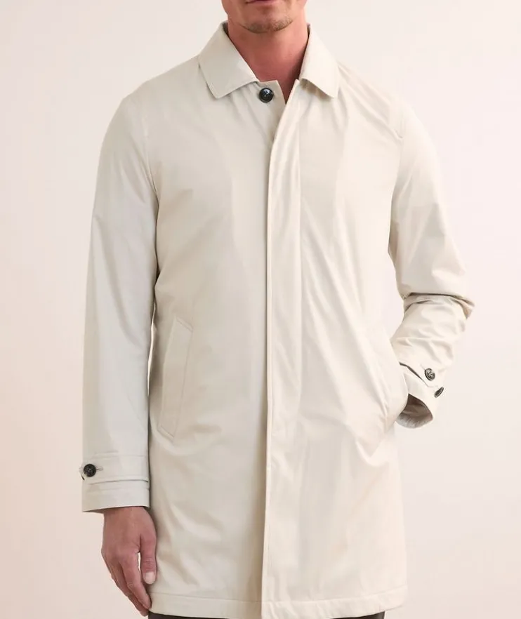Single-Breasted Raincoat