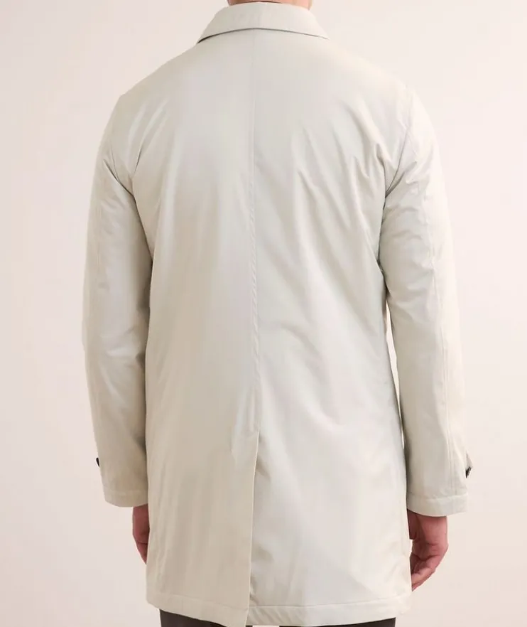 Single-Breasted Raincoat