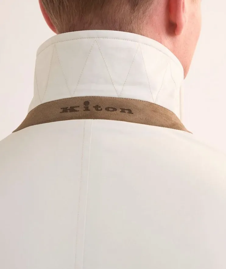 Single-Breasted Raincoat