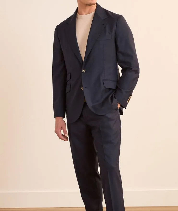 Single-Breasted Virgin Wool Suit