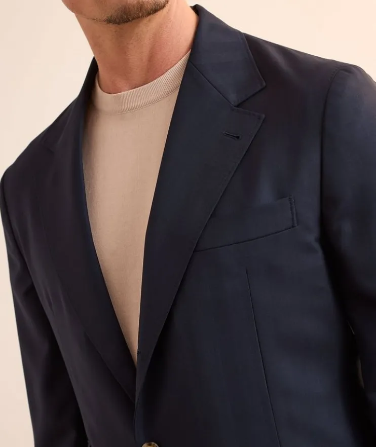 Single-Breasted Virgin Wool Suit
