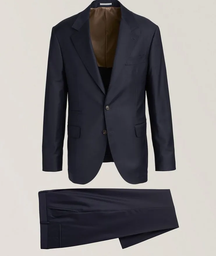 Single-Breasted Virgin Wool Suit