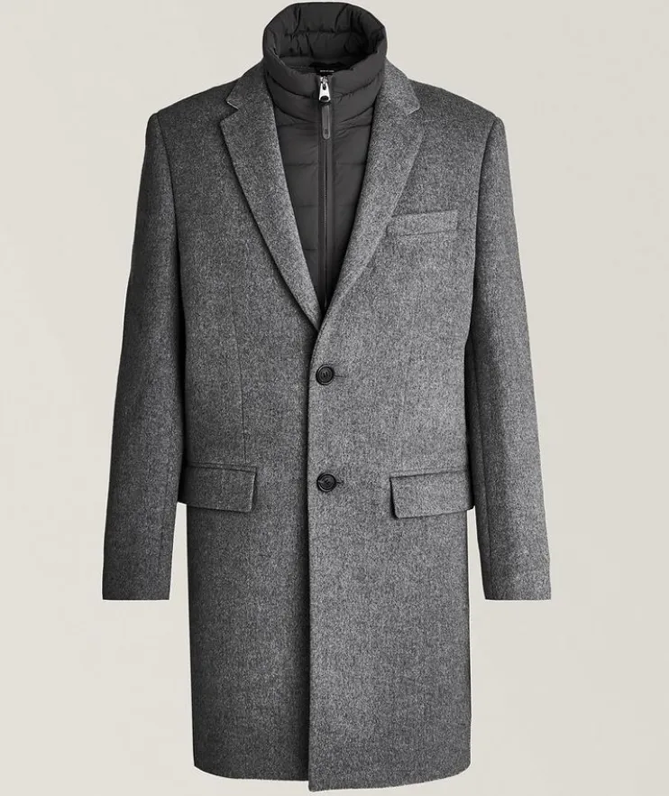 Skai Down Removable Bib Coat