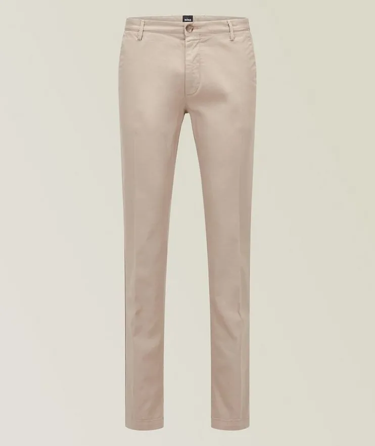 Slim Fit Cotton Gabardine Chino Pants