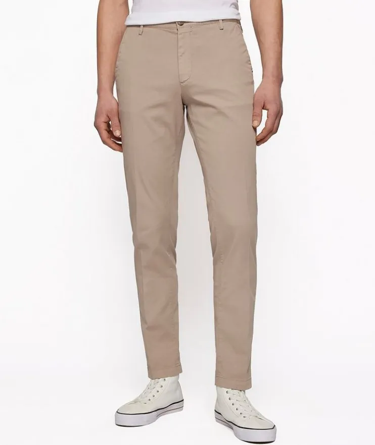 Slim Fit Cotton Gabardine Chino Pants