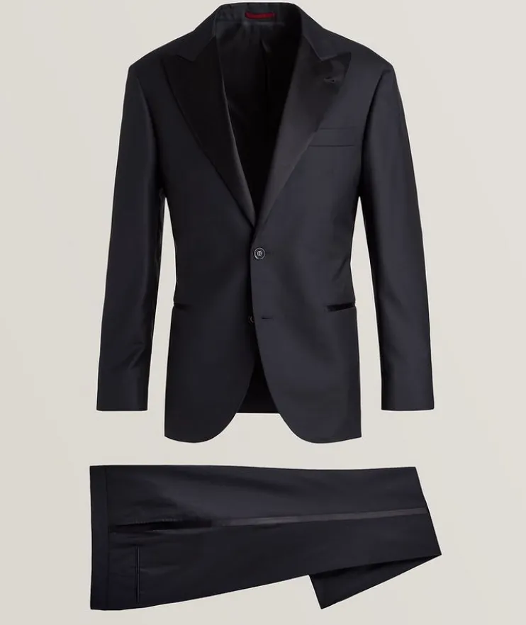 Slim Fit Virgin Wool Silk Tuxedo