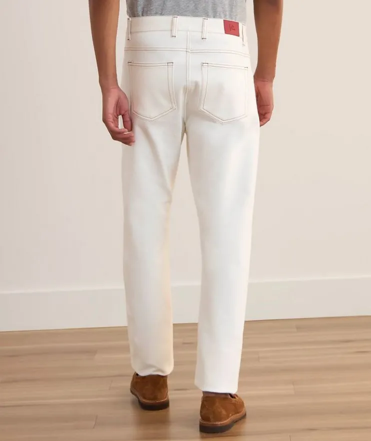 Slim Straight Five-Pocket Jeans