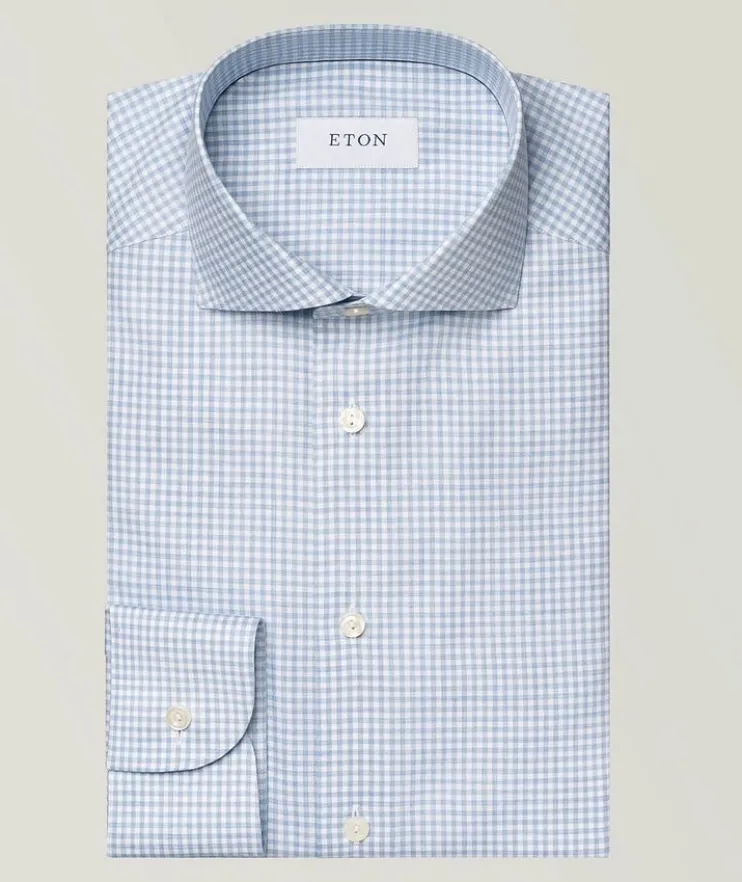 Slim-Fit Check Signature Oxford Dress Shirt