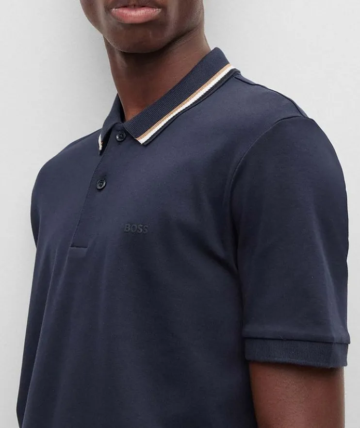Slim-Fit Cotton Polo Shirt
