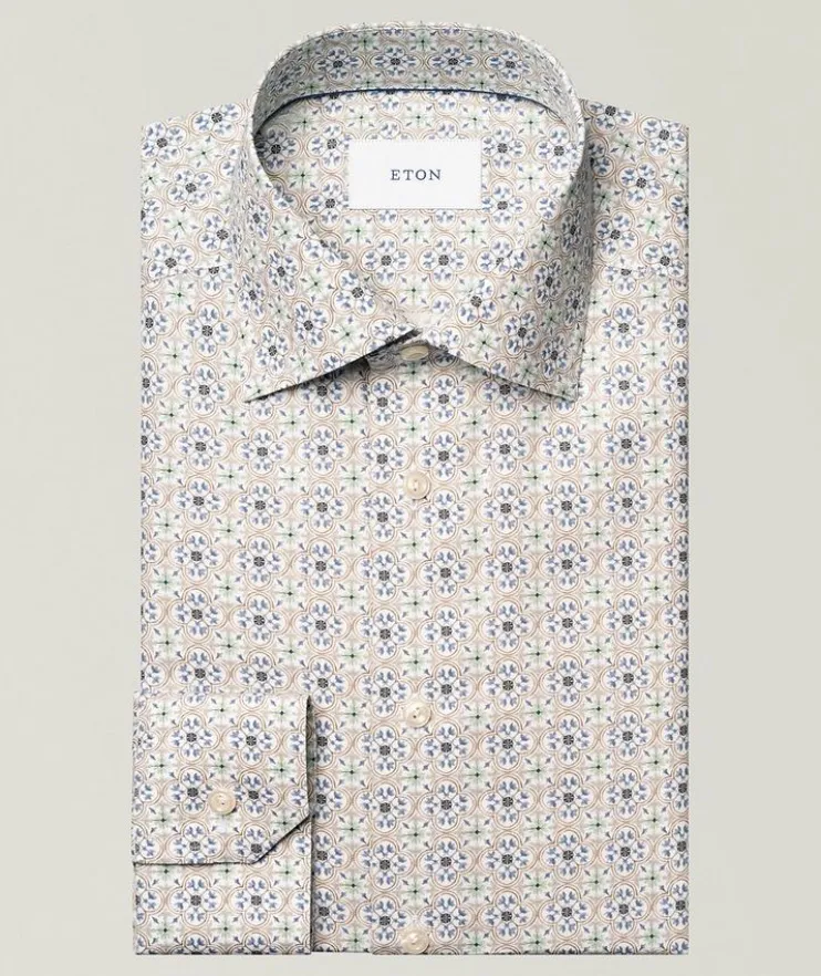 Slim-Fit Cotton Tencel Lyocell Shirt
