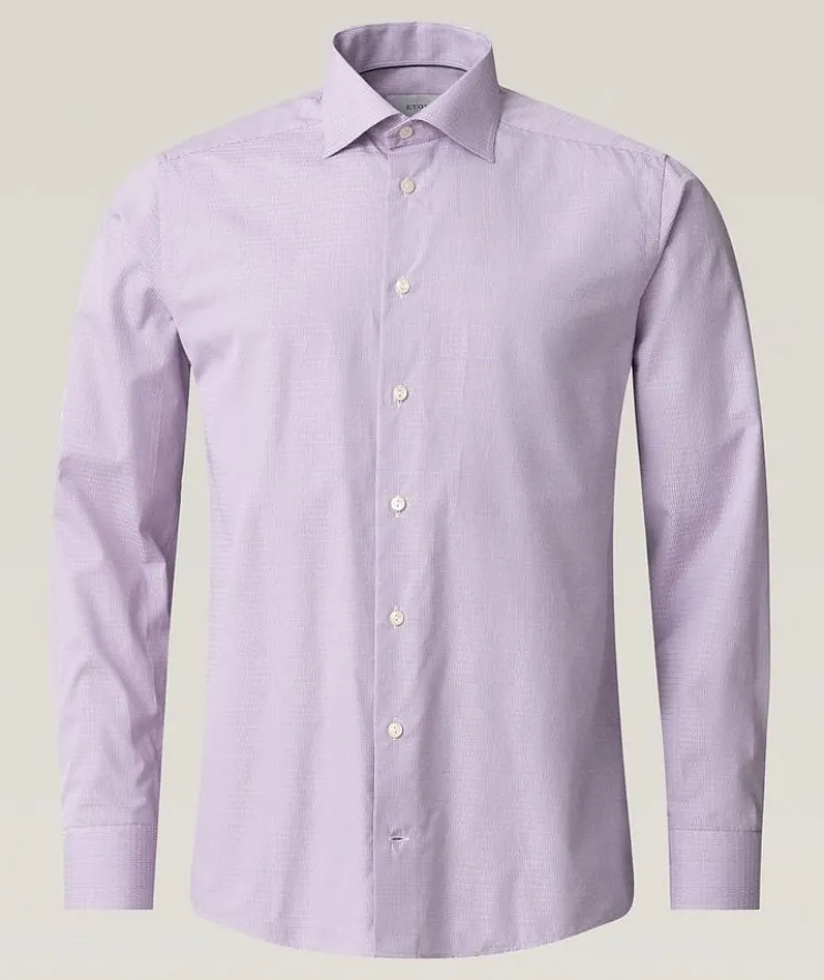 Slim-Fit Dobby Dress Shirt