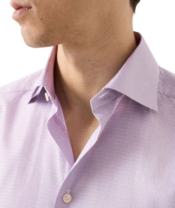 Slim-Fit Dobby Dress Shirt