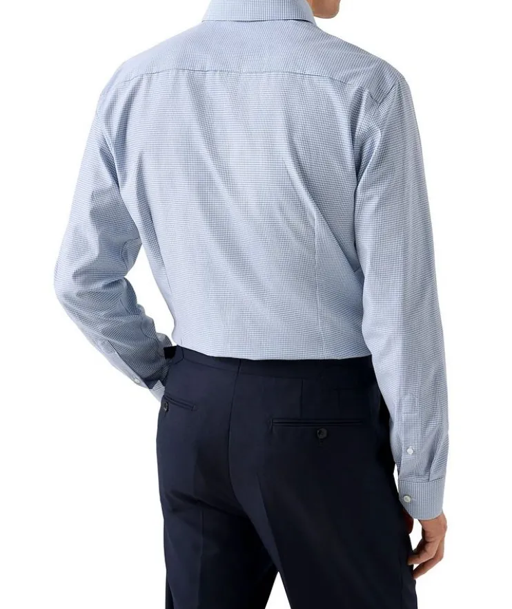 Slim-Fit Elevated 3D Twill Dress Shirt