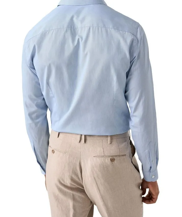 Slim-Fit Elevated Stripe Dress Shirt