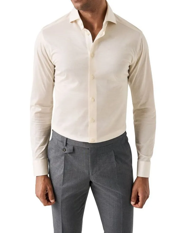 Slim-Fit Filo di Scozia Shirt
