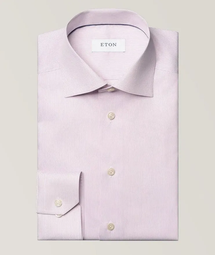 Slim-Fit Fine Twill Dress Shirt