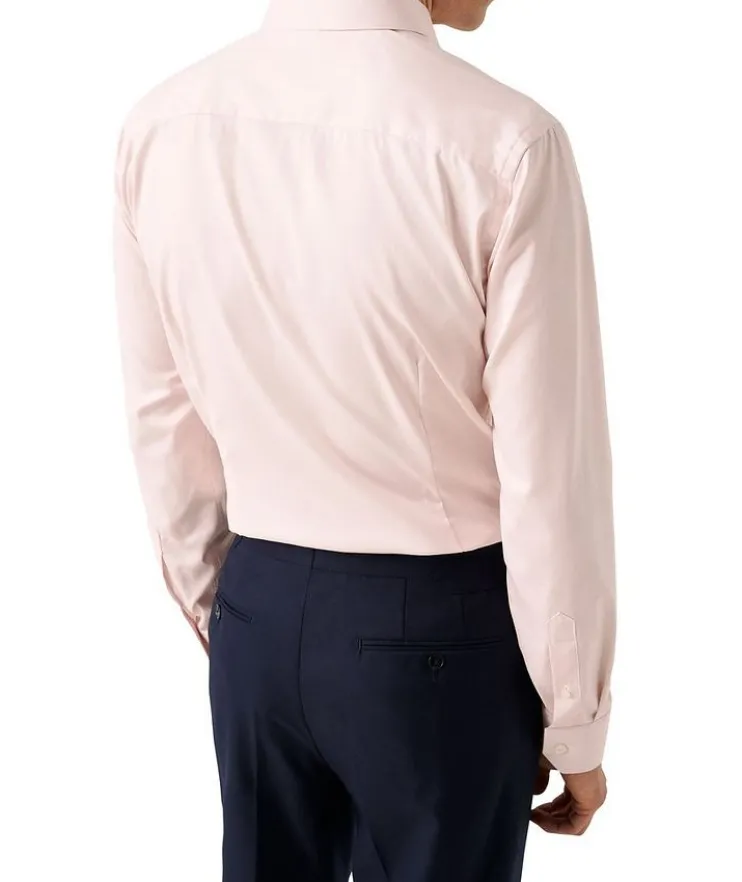 Slim-Fit Mélange Dress Shirt