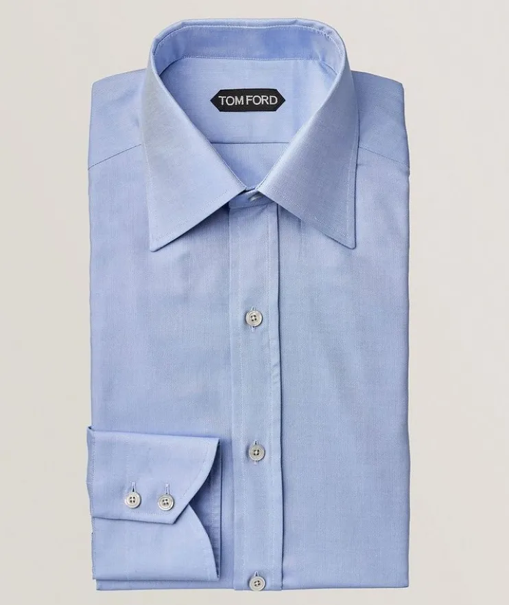 Slim-Fit Oxford Dress Shirt