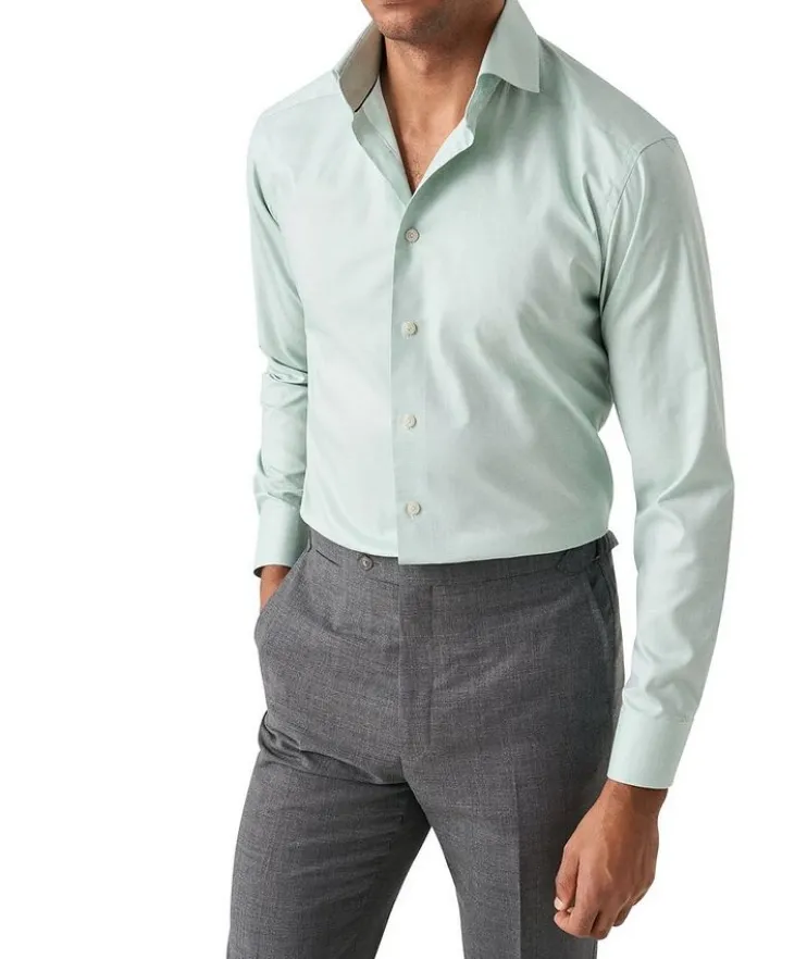 Slim-Fit Oxford Dress Shirt