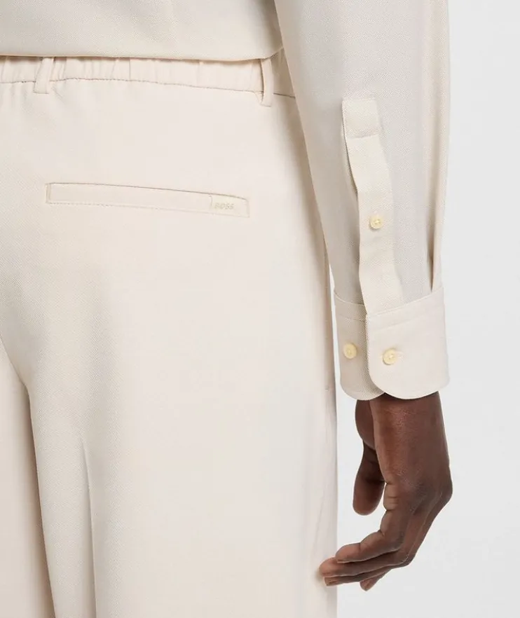 Slim-Fit Performance-Stretch Dress Shirt