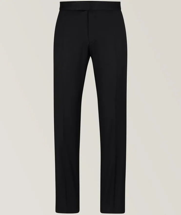 Slim-Fit Serge Virgin Wool Trousers