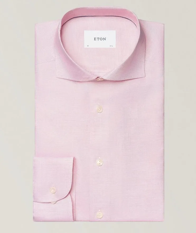Slim-Fit Solid Oxford Dress Shirt