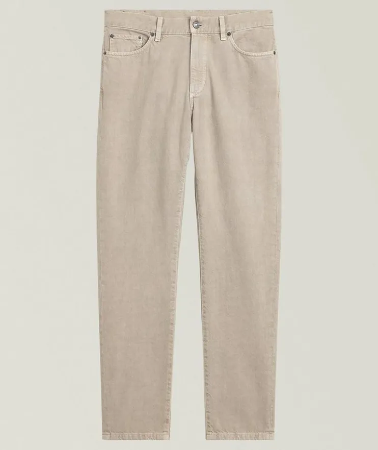 Slim-Fit Stone-Washed Roccia Jeans