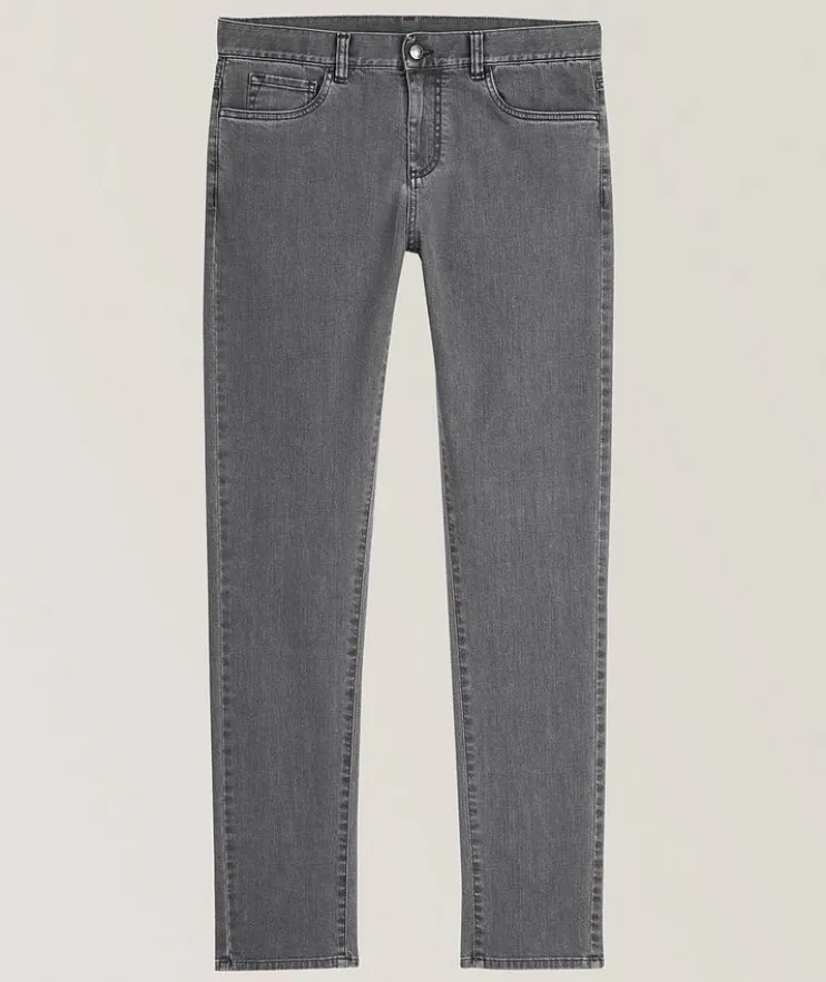 Slim-Fit Stretch Jeans