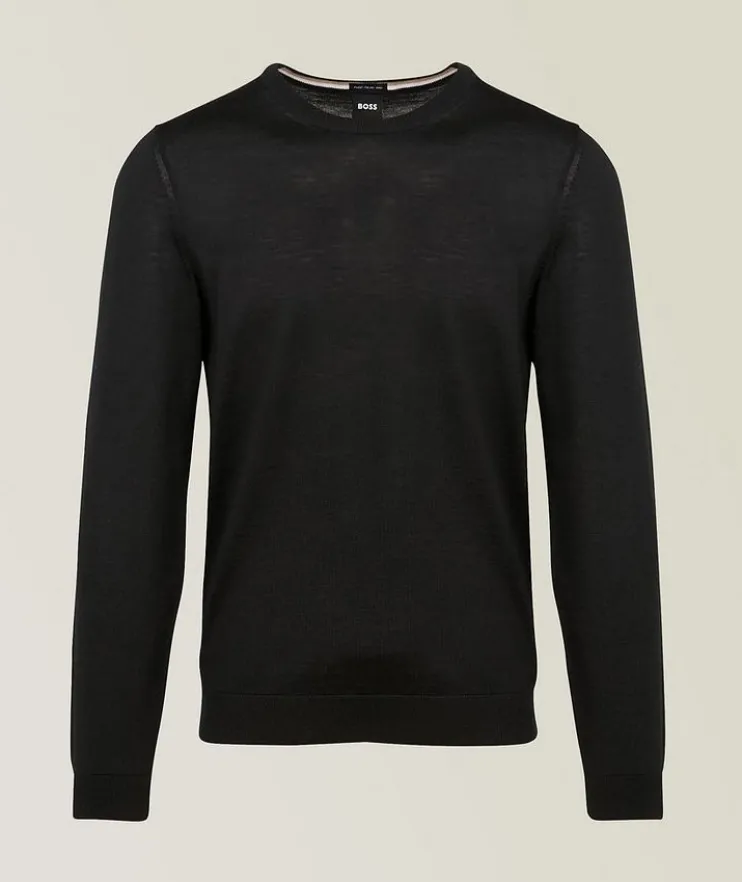 Slim-Fit Virgin Wool Sweater