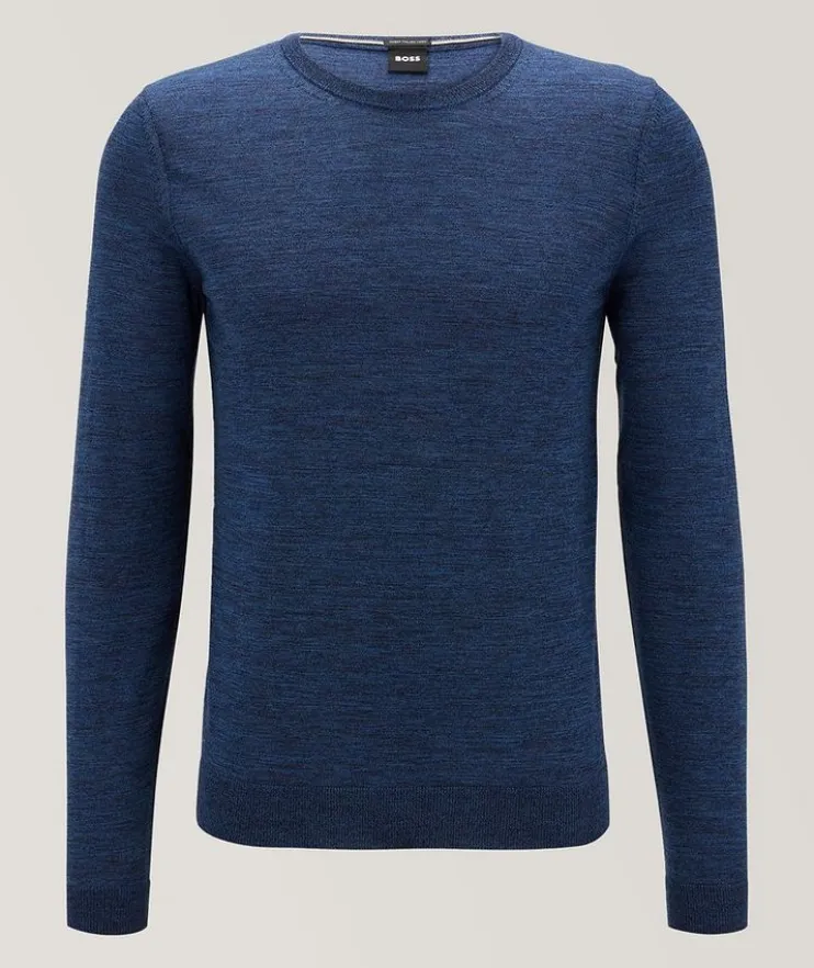 Slim-Fit Virgin Wool Sweater