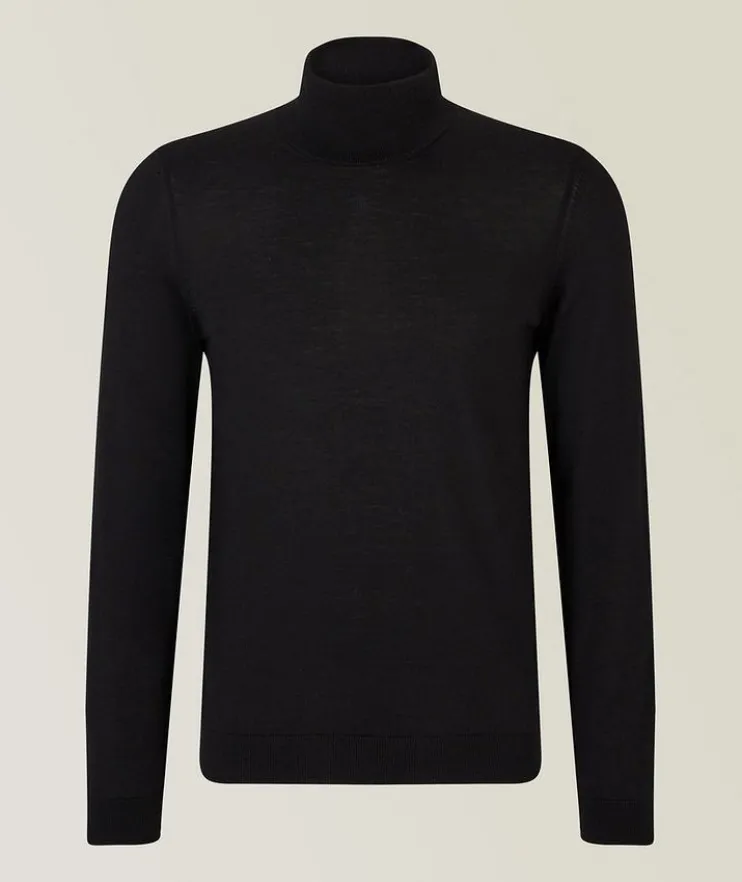 Slim-Fit Virgin Wool Rollneck Sweater